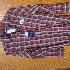 Wrangler vintage plaid Pearl Nap